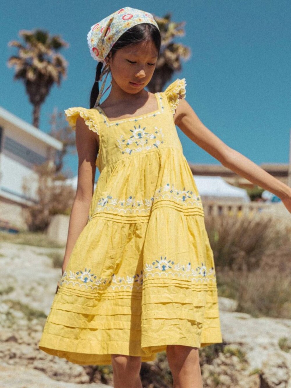 EUC Lali Nanette Dress, Misted Yellow, 10